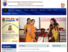 Tablet Screenshot of gdcwbegumpet.com